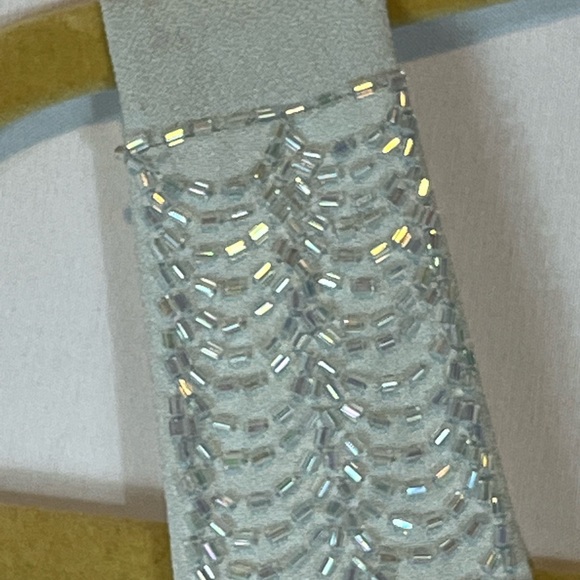 Daymor Couture Beaded-Breast Sleeveless Floor-Length Dress, Blue-Gray |8 - Picture 9 of 16